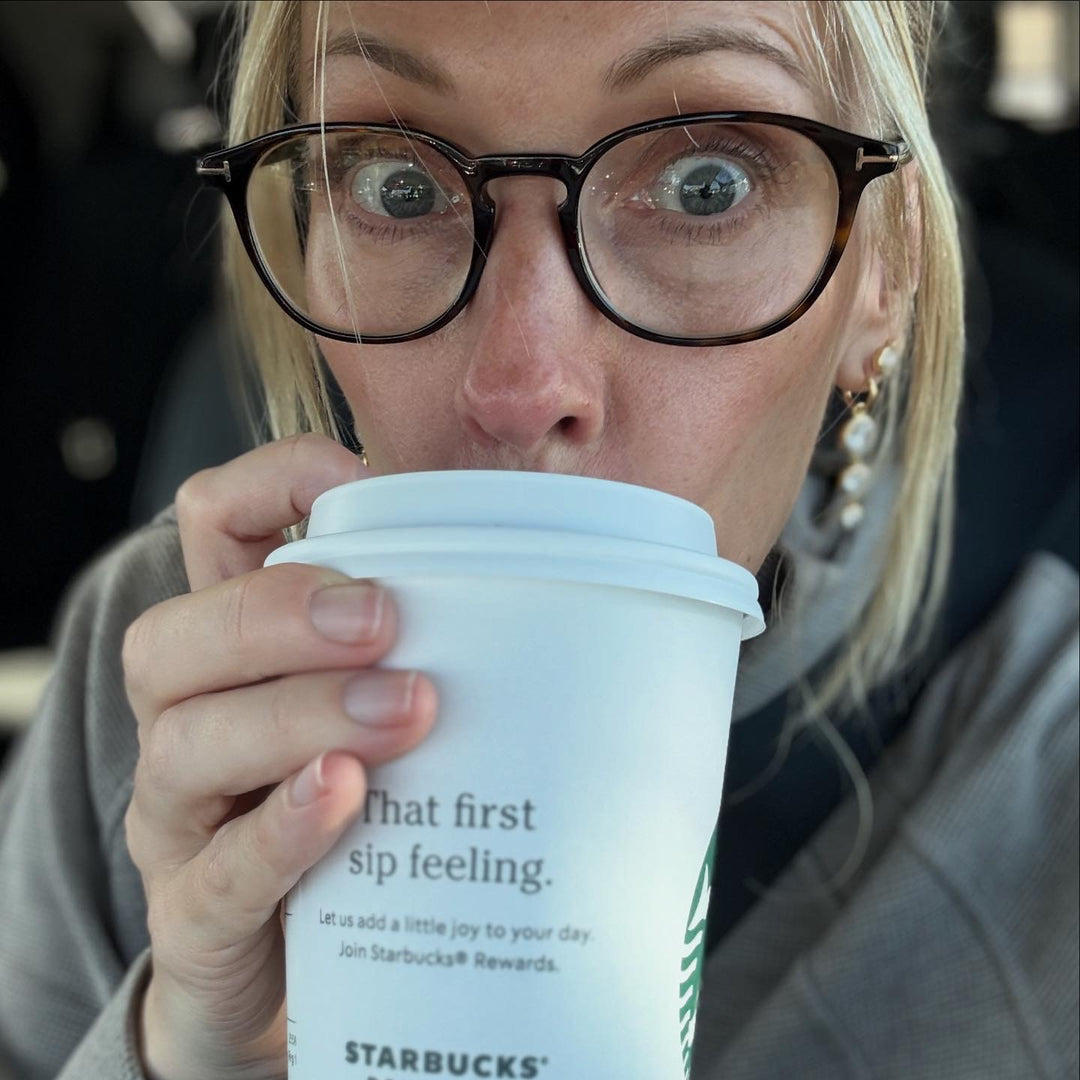 Mini Dropping Circles Huggie Hoop Earrings in Cubic Zirconia