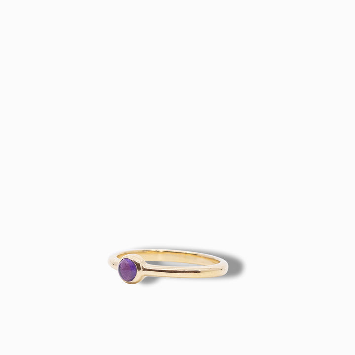 Mini Rainbow Ring in Amethyst