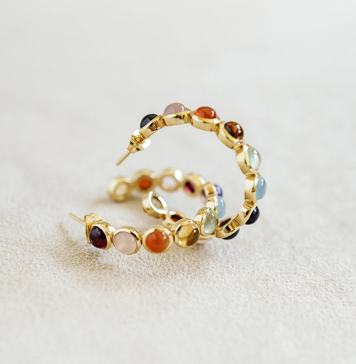 Rory's Rainbow 30mm Hoop Earrings