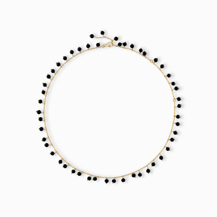 Moira Necklace in Black Onyx