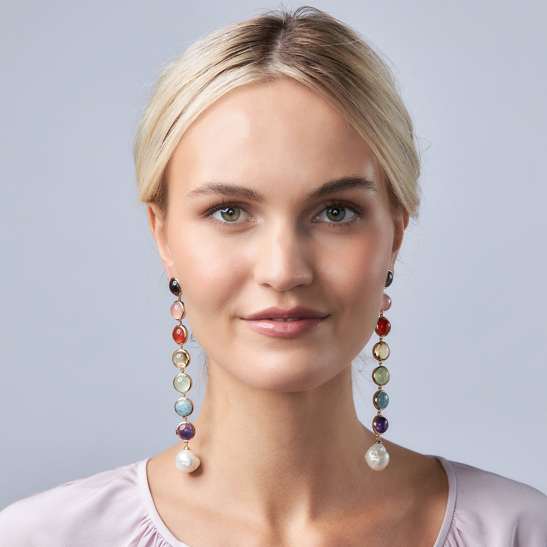 Rainbow on sale statement earrings